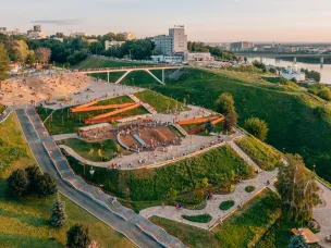 Парк 800-летия Нижнего Новгорода занял лидирующие позиции во всех номинациях конкурса главных достопримечательностей страны